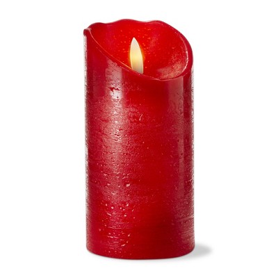 TAG Weathered Led Pillar 3X4 Red