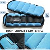Sportneer Adjustable Ankle Weights for Women and Men 7 lbs/Pair Adjustable Leg Weights with Secure Straps - 3 of 4
