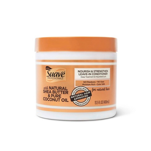 Suave Professionals for Natural Hair Leave-in Conditioner for Coily Hair Nourish and Strengthen - 13.5 fl oz - image 1 of 4