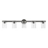 Livex Lighting Munich 5 - Light Vanity in  Black Chrome - 2 of 4