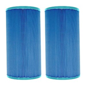 Hurricane Replacement Spa Filter Cartridge for Pleatco PLB-S-50, Unicel C-5345, Filbur FC-2970M, Leisure Bay, & Dynasty Spas, Blue (2 Pack) - 1 of 4