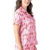 Hello Mello Womens Beauty Sleep Satin Pajama Top - 2 of 3