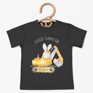 The Juniper Shop Eggs-Cavator Toddler Short Sleeve Tee - 1 of 4