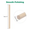 Unique Bargains Arts Garden Christmas Decoration Round Natural Wood Sticks 20 Pcs - 2 of 4