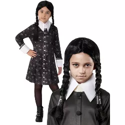 Rubies Addams Family Wednesday Girl's Costume Kit Small