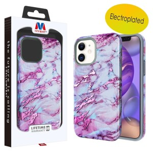 MyBat Fuse Series Case for Apple iPhone 12 mini (5.4) - Purple Marble - 1 of 4