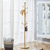 KWPZQEB Freestanding Coat Rack with 9 Hooks & Stable Round Base, Tree Coat Racks for Bedroom, Hallway, Entrance - 3 of 4