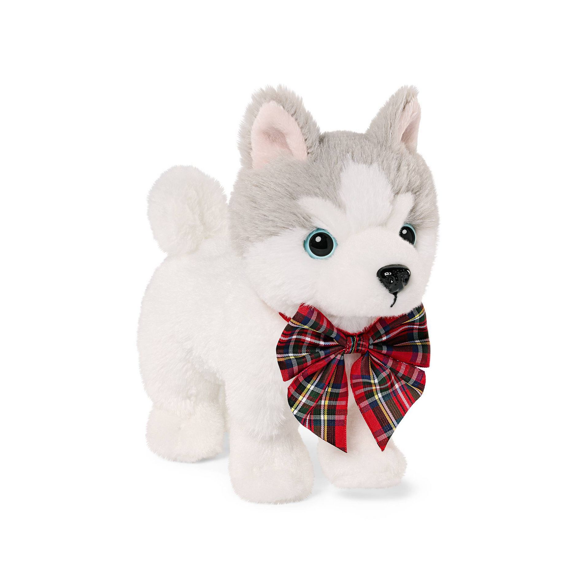 Our Generation Holiday Husky Igloo Limited-Edition 6" Posable Pet Puppy Dog Plushie Stuffed Animal