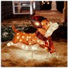 Holiday Living 22-inch Corgi Christmas Sculpture with 70 LED Lights - 2 of 3