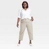Women's Long Sleeve Button-Down Boyfriend Shirt - A New Day™ - 3 of 3