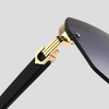 Anna-Kaci Women's Chic Trimmed Octagon Polarized Sunglasses UV400 Protection - 4 of 4