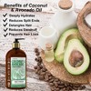 Lovery Apple Cider Vinegar Shampoo and Coconut Avocado Conditioner Gift Set - 32oz Hair Care Made in USA - 2 of 4