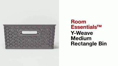 Y-weave Medium Decorative Storage Basket - Room Essentials™ : Target