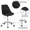 Emma and Oliver Mid-Back Fabric Task Office Chair with Pneumatic Lift and Chrome Base - 3 of 4