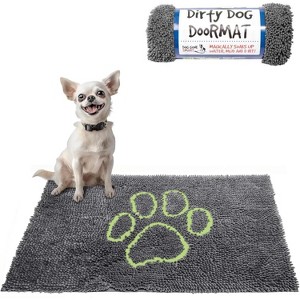 Dog Gone Smart Dirty Dog Doormat - Fast Drying Rug for Clean Floors - Super Absorbent Mat for Muddy Paws - 1 of 4