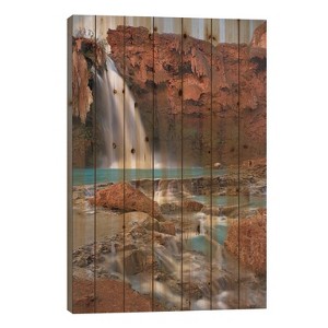 Havasu Falls Grand Canyon Arizona III Wood Print by Tim Fitzharris - iCanvas - 1 of 3