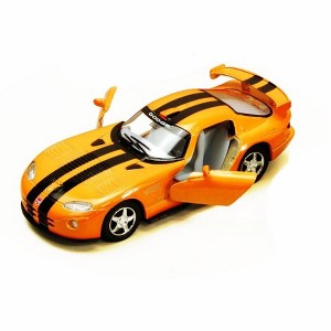 KiNSMART - Dodge Viper GTR-S 1:36 Scale 5" Die Cast Metal Model Toy Super Sports Race Car (Orange) - 1 of 1