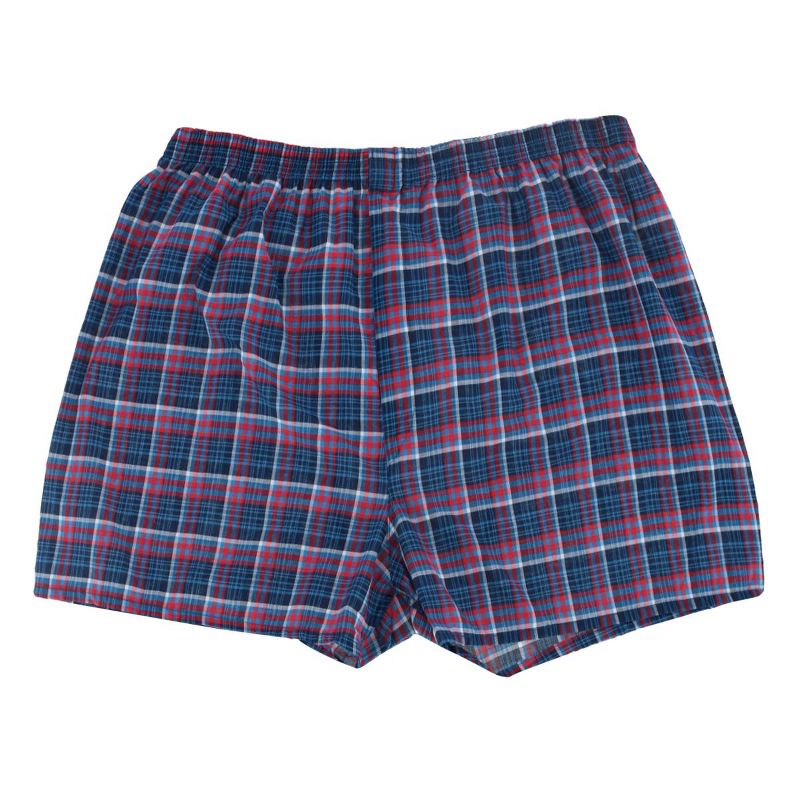 Fruit of the Loom Men's Big and Tall Tartan Boxers Assorted (6 Pack), 3 of 4