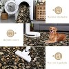 coucheta Multi-size Thin Foldable Vintage Area Rug, Washable Retro Printed Non-Slip Carpet, for Living Room, Dining, Office, Bedroom, Kitchen - 2 of 4