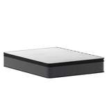 Emma and Oliver 13" Euro Top Hybrid Pocket Spring Mattress in a Box with CertiPUR-US Certified Foam for Supportive Pressure Relief