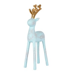 9" Woodgrain Reindeer Décor - National Tree Company - 1 of 4