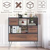 Munora - 3-Tier Wood Storage Cabinet with Drawers & Metal Legs - Anti-Tip, for Bedroom/Living Room - Black - 2 of 4