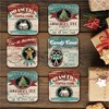 Courtside Market Christmas Market 4x4 6-Piece Coaster Set - 2 of 2