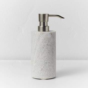 Luxury Bathroom Ceramic Marble Soap Dispenser for Hand Soap and Shower Gel  260ml