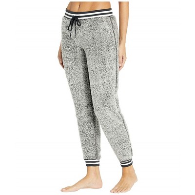 P.J. Salvage Womens Pile Fleece Pajama Jogger Pants