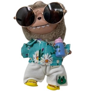 Doll Clothes Superstore 6-Piece Summer Beachwear Set for 17.5 cm Labubu Dolls  Ready for Fun in the Sun - 1 of 4