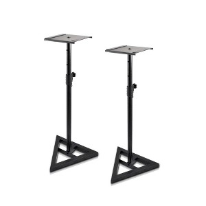 Pyle Speaker Stand Pair of Sound Play 1 and 3 Holder - Black - 1 of 4