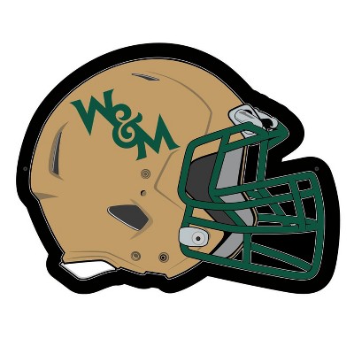 Evergreen Ultra-Thin Edgelight LED Wall Decor, Helmet, William & Mary- 19.5 x 15 Inches Made In USA