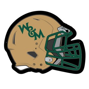 Evergreen Ultra-Thin Edgelight LED Wall Decor, Helmet, William & Mary- 19.5 x 15 Inches Made In USA - 1 of 4