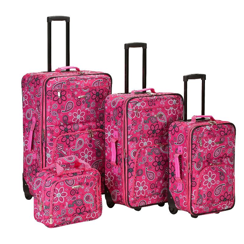 Rockland Nairobi 4pc Expandable Softside Luggage Set, 1 of 6