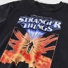 Boys' Short Sleeve Stranger Things T-Shirt and Pants Pajama Set - Black - 3 of 4