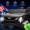 Jojoka 24V 2-Seater Ride-On Car, Licensed Cadillac Electric Truck with Remote Control, Lights, Music, Battery Powered Toy for Boys Girls - 3 of 4