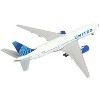 Boeing 777-200ER Commercial Aircraft "United Airlines" (N798UA) White with Blue Tail 1/400 Diecast Model Airplane by GeminiJets - 4 of 4