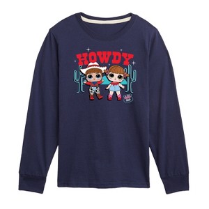 Boys' - LOL Surprise! - Howdy Neon Long Sleeve Graphic T-Shirt - 1 of 4