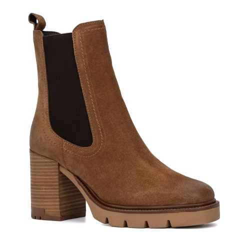 Vintage Foundry Co. Women s Penelope Bootie 8 COGNAC