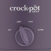 Crock-Pot 4.5qt Slow Cooker: Ceramic Stoneware, 3 Settings, Stay-Cool Handles, Dishwasher-Safe Parts - 3 of 4