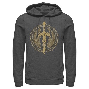 Mens Nintendo The Legend of Zelda: Tears of the Kingdom Master Sword Icon Lightweight Hoodie - 1 of 4