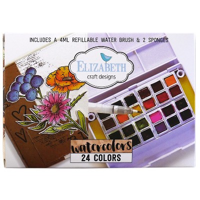 Elizabeth Craft Watercolor Pan Set-24/Pkg