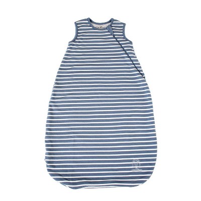 Woolino 4 Season Swaddle Wrap Basic - Blue 0-6 Months