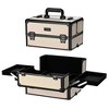 Byootique 4in1 Rolling Makeup Train Case Cosmetic Organizer - 4 of 4