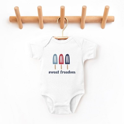The Juniper Shop Sweet Freedom Popsicles Baby Bodysuit