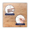 Marbled Desk Pad, Marbled Stone Artwork, 22 x 17, White/Multicolor Sheets, Clear Corners, 12-Month (Jan to Dec): 2025 - 4 of 4