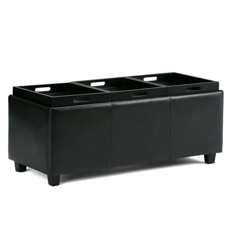 Franklin Storage Ottoman and benches - WyndenHall, 6 of 13
