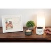 Pavilion Gift Company - Love You - 4 Oz Candle Mug Gray & Cream Neutral Stackable To: From: Tag Gift Set - 4 of 4