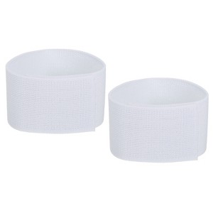 Unique Bargains Elastic Hiking Hunting Trouser Ankle Boot Straps 2 Pcs - 1 of 4