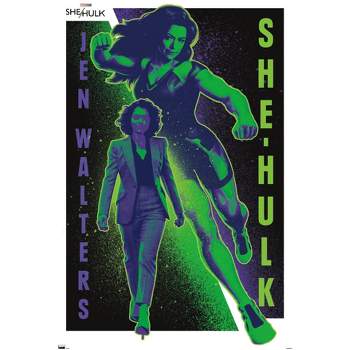 Marvel Studios' She-Hulk: Attorney at Law (Paint Streak Poster